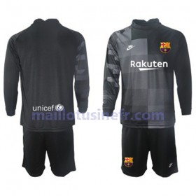 Maillot de Foot FC Barcelone Extérieur Gardien 2021-22 Manches Longues - Enfant